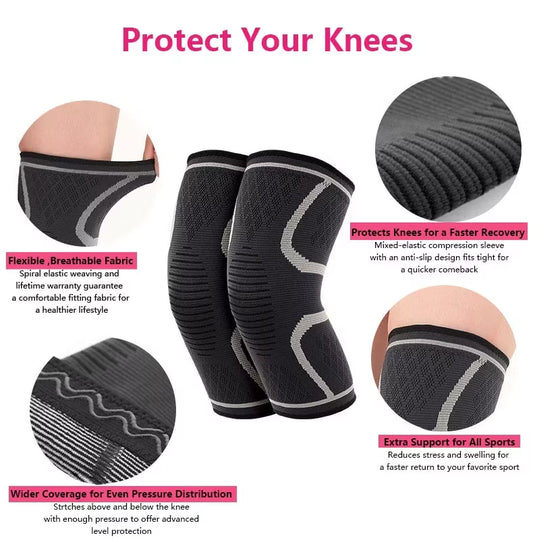 Knäskydd Med Kompression