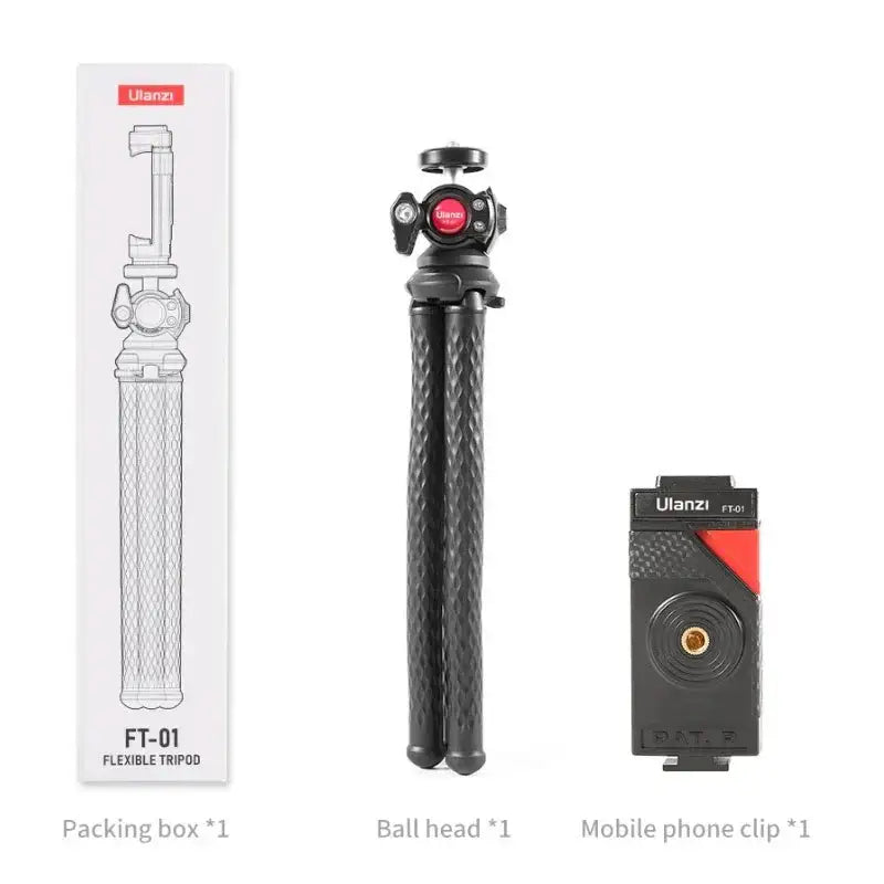 Ulanzi FT-01: Flexibelt Stativ för Kreativa Vinklar
