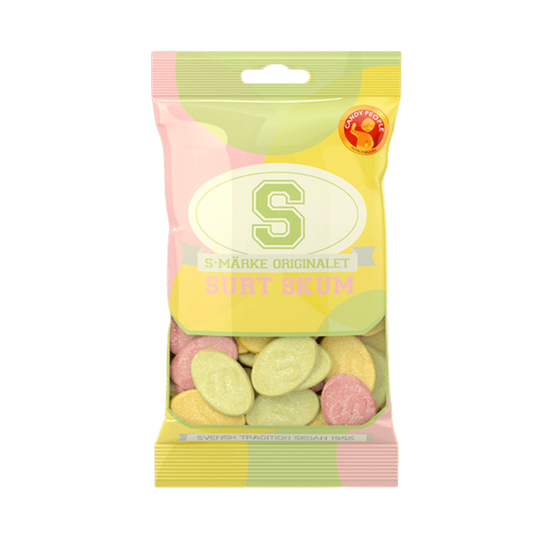 S-brand Sour Foam Candy