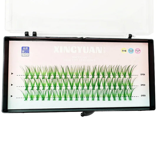 1st Klusterfärgade Individuella Fransar