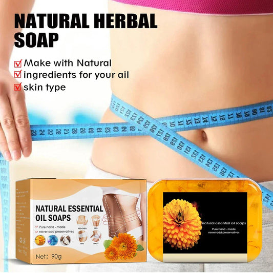 Lymphatic Detox Fat Burning Soap Natural Herbal Weight Loss Anti-fat Soap Handmade Cellulite Slimming Soap Health Care Tools