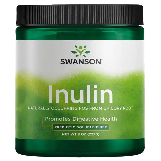 Inulin Pulver Prebiotic Soluble Fiber - 227 grams Swanson