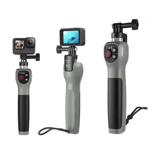Telesin Selfie Stick Waterproof - 250-850mm with Remote for GoPro Hero13/12/11/Mini/10/9/8 Black / Max