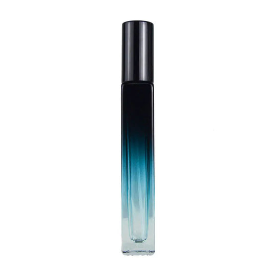 Tint Blue Perfume Bottle 5ml 9ml 20ml Empty Glass Perfume Ampoule Travel Cosmetic Refillable Spray Bottle Sample Vials