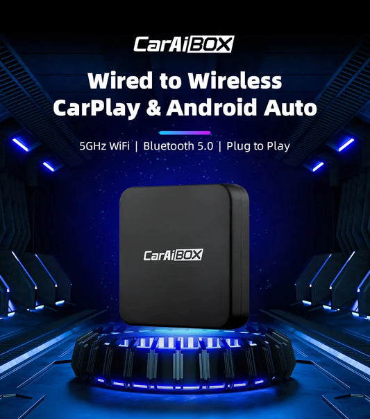 Wireless Apple CarPlay & Android Auto Adapter