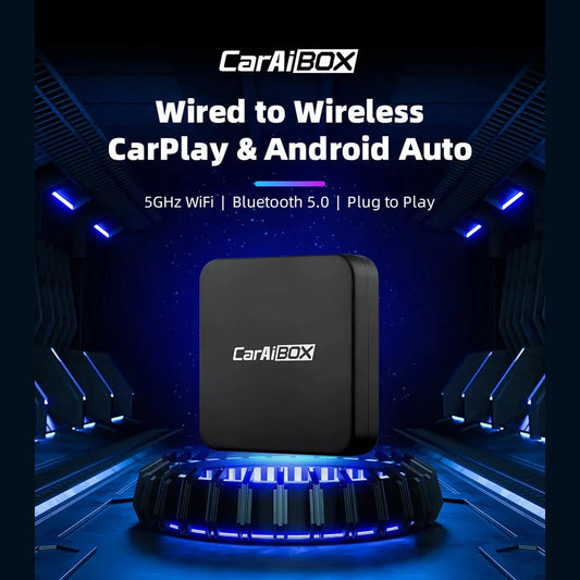 Trådlös Apple CarPlay & Android Auto Adapter