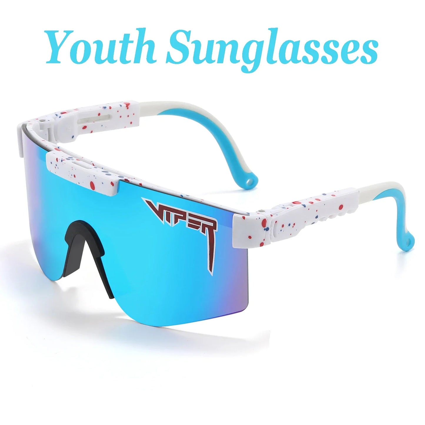Youth Pit Viper Sunglasses Boys Girls Kids Sun Glasses Small head Adult Men Women Eyewear Outdoor Cycling Driving Shades Sport 