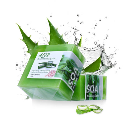 100g aloe vera handmade soap 6pcs