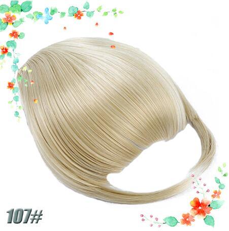 3D Clip-In Bangs Hair Extension