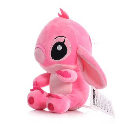 18 cm original plysch Stitch babyfilm tecknad modell docka barn actionfigurer gosedjur hängsmycke gåvor