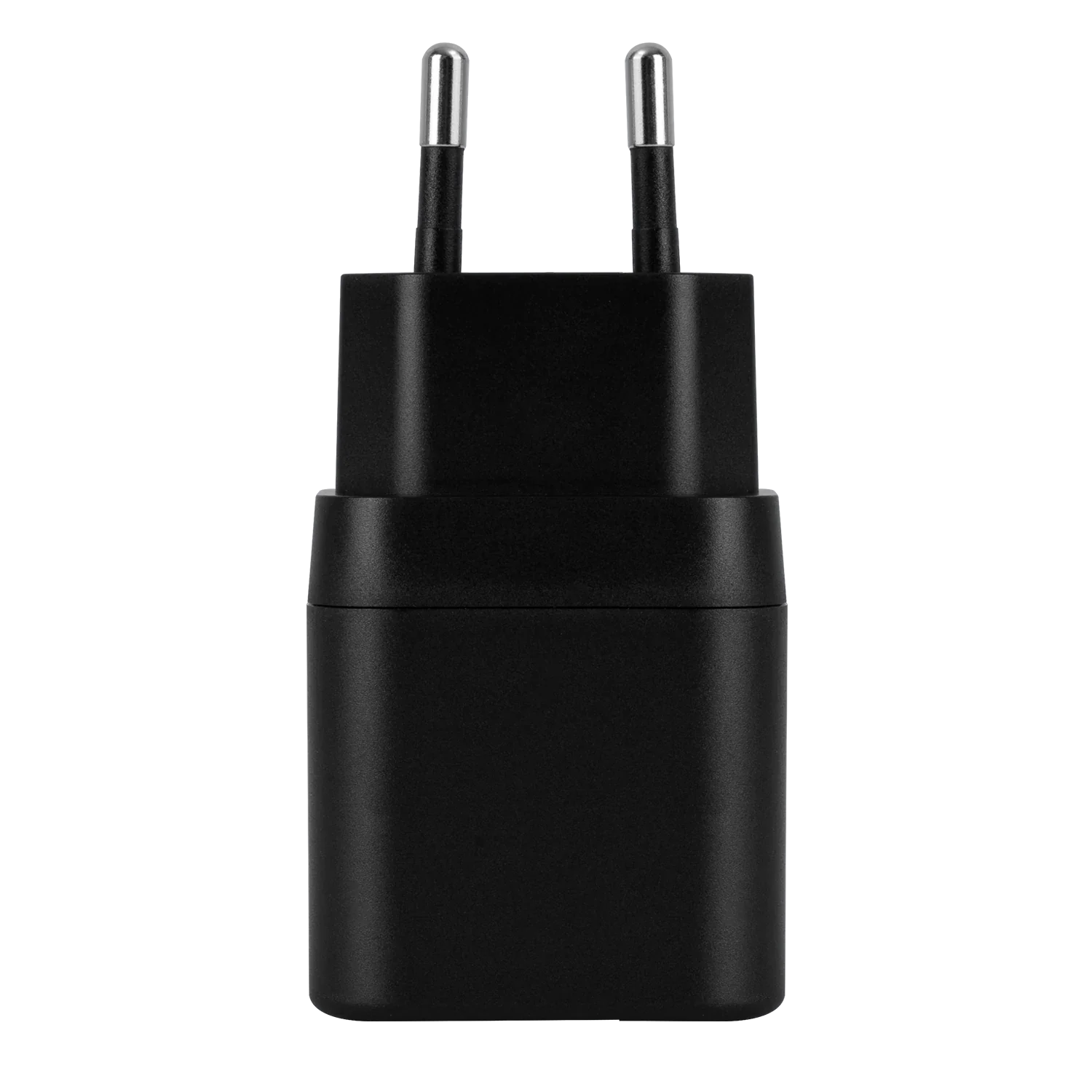 USB-C-väggladdare, 1x USB-C PD, 20 W, svart (ny)