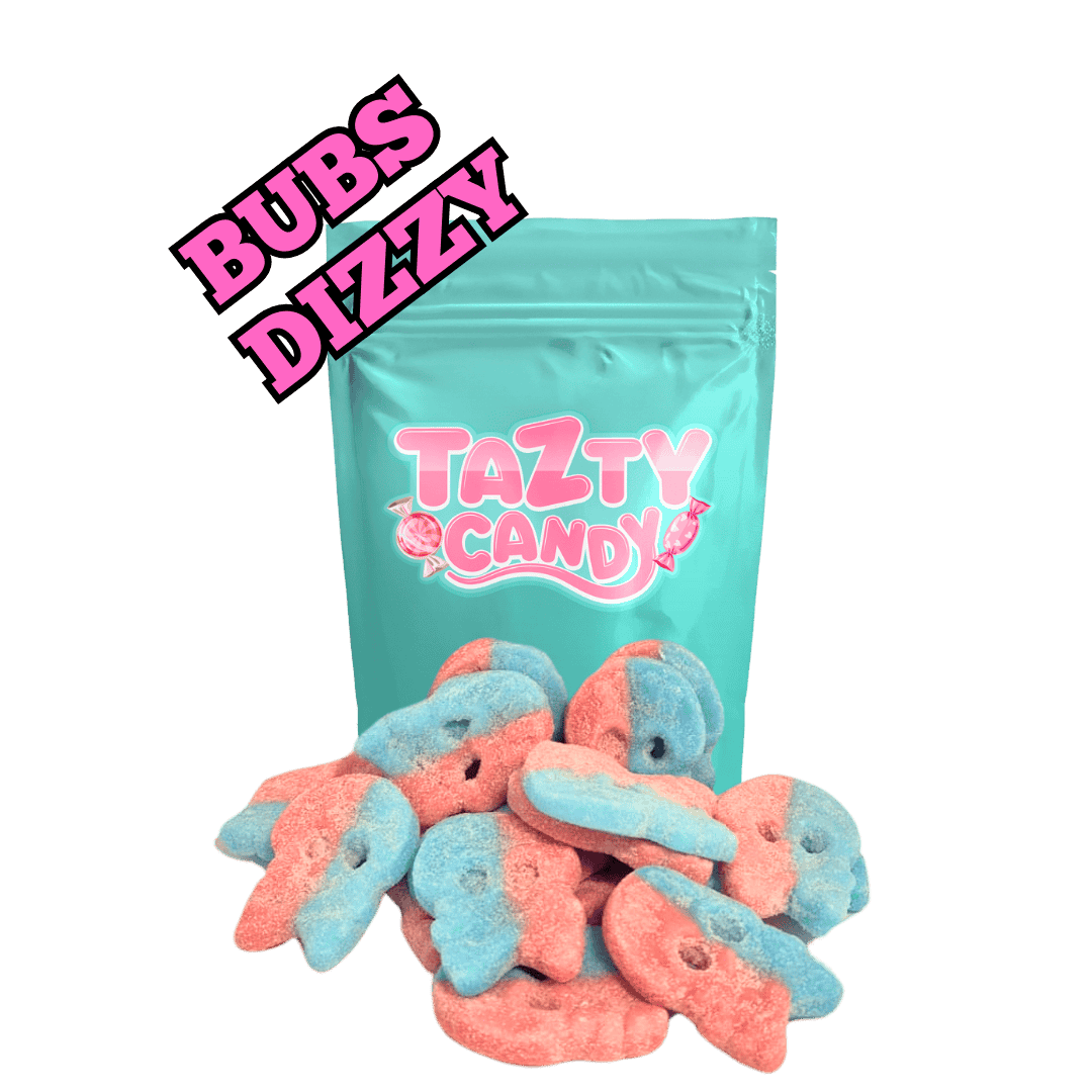 BUBS Dizzy Skull – Swedish Sour Foam Candy