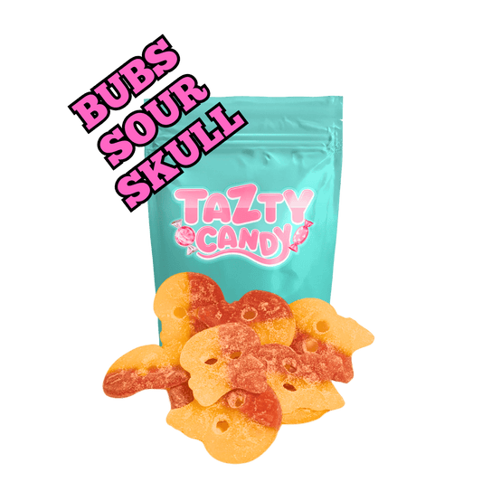 BUBS Giant Sour Skulls – Extra Big, Extra Sour!
