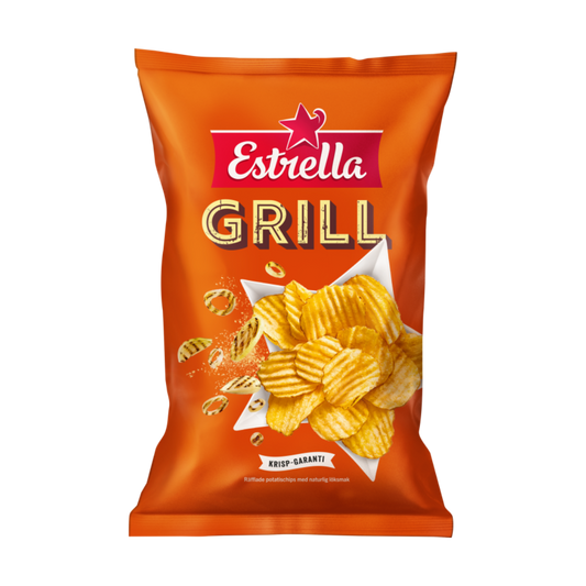 Estrella Grill Potato Chips (275 g)