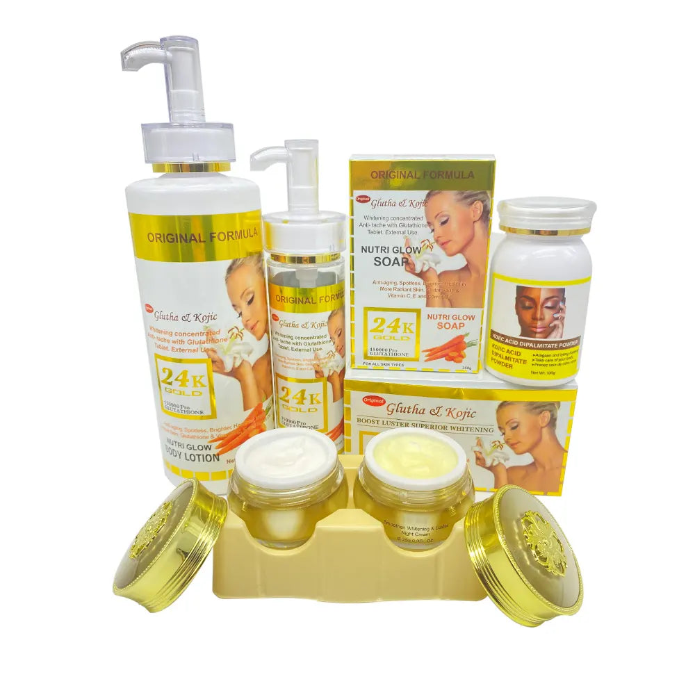 24K Glutha &amp; Kojic White Lotion Serum Soap