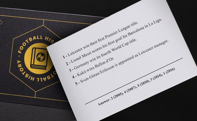 Quiz d'Or - The Football Trivia Board Game