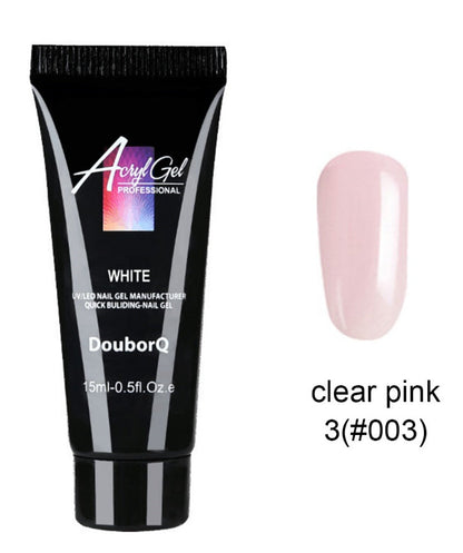 3 Color Polygel Pack + Mold Tips