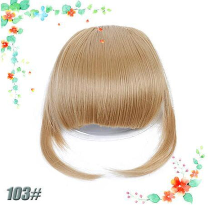 3D Clip-In Bangs Hair Extension