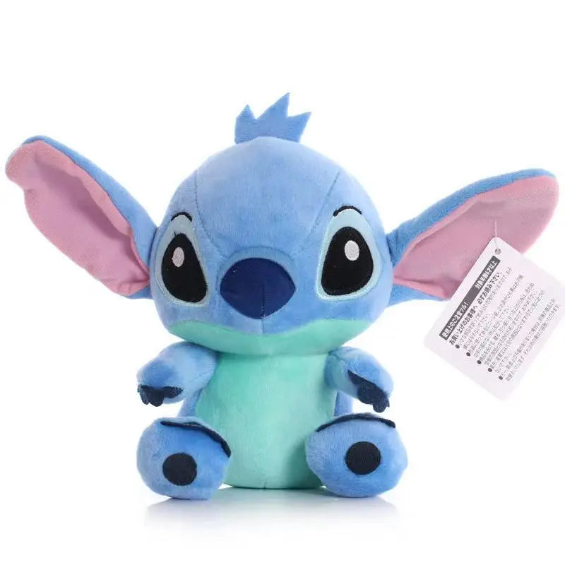 18cm Original Plush Stitch Baby Movie Cartoon Model Doll Children Action Figures Stuffed Animal Pendant Gifts