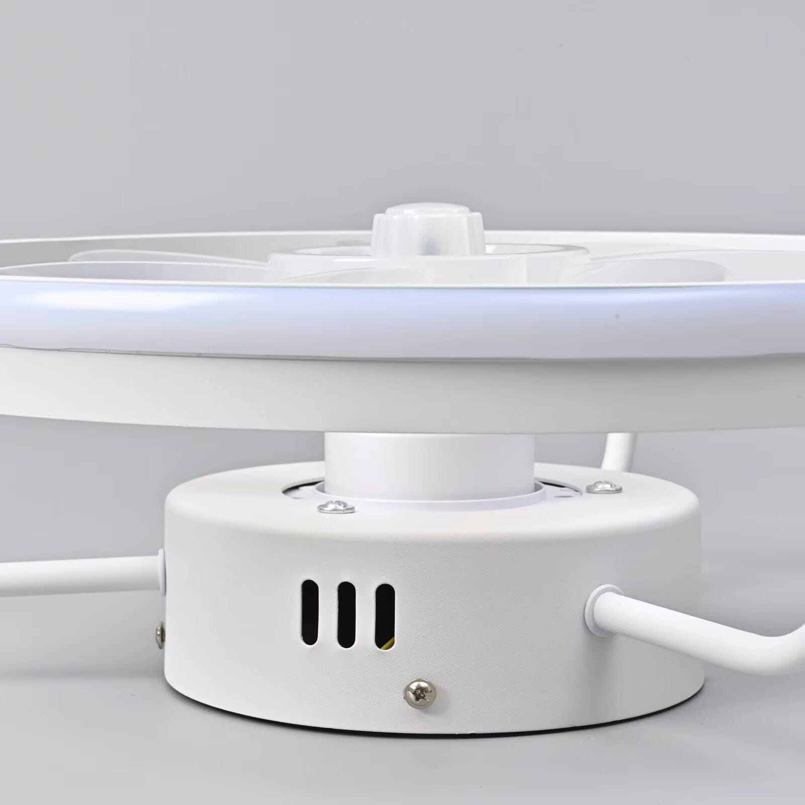55W Takfläkt med LED-Belysning – Modern Design för Hem och Sovrum