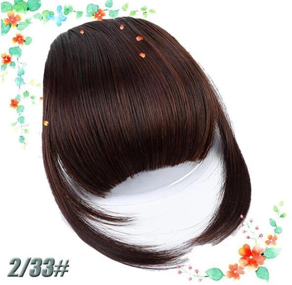 3D Clip-In Bangs Hair Extension