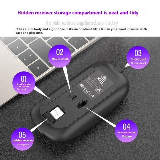 Bluetooth 2.4G Mus