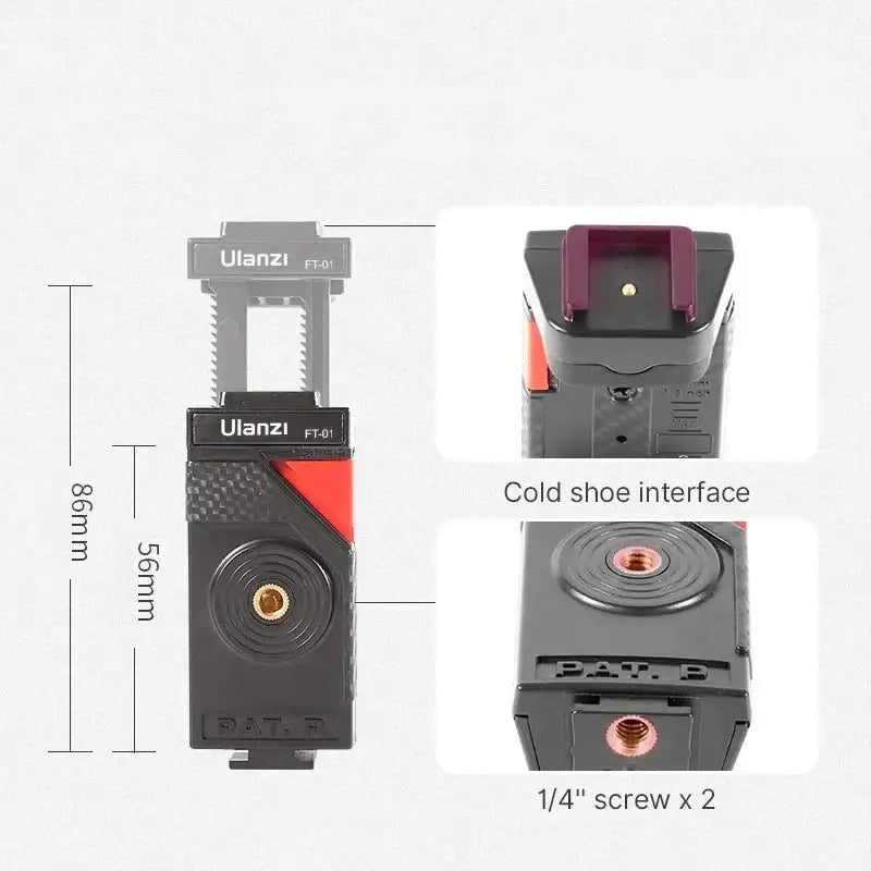 Ulanzi FT-01: Flexibelt Stativ för Kreativa Vinklar