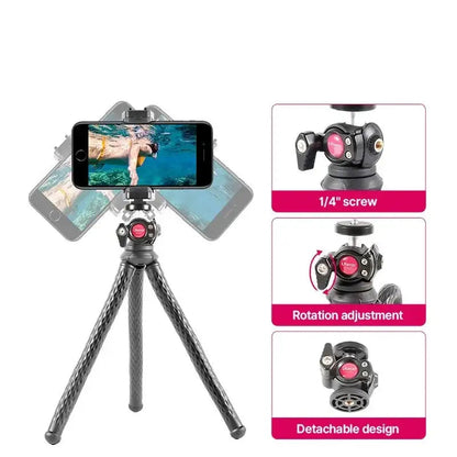 Ulanzi FT-01: Flexibelt Stativ för Kreativa Vinklar