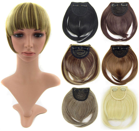3D Clip-In Bangs Hair Extension