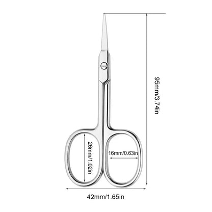 Cuticle Scissors Nail Cuticle Clippers Trimmer Dead Skin Remover Stainless Steel Eyebrow Scissors Nail Agnail Clippers Trimmer