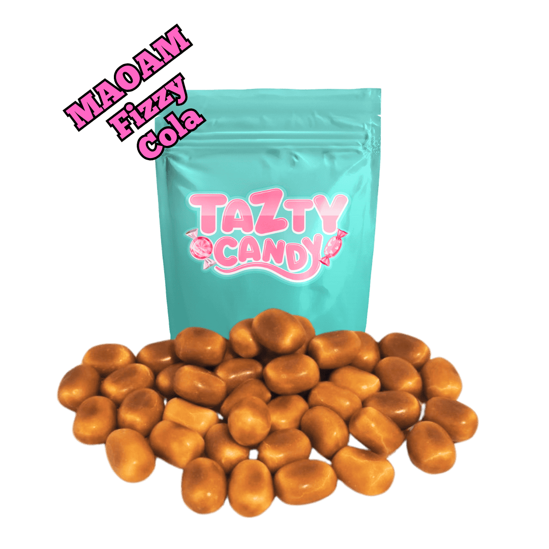 MAOAM Fizzy Shell Chews – Cola Flavor