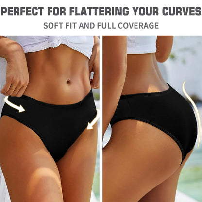 10pcs Hipster Panties Women's Cotton Underwear XS- XXL