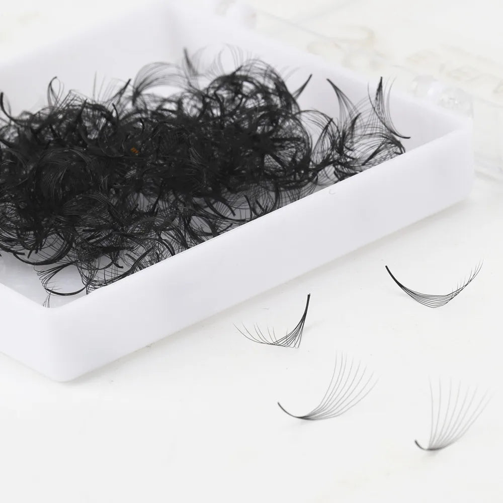 10D 1000 Premade Fan CD Curl Pointed Base Lashes Loose Premade Volume Lashes