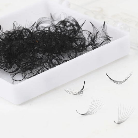 10D 1000 Premade Fan CD Curl Pointed Base Lashes Loose Premade Volume Lashes