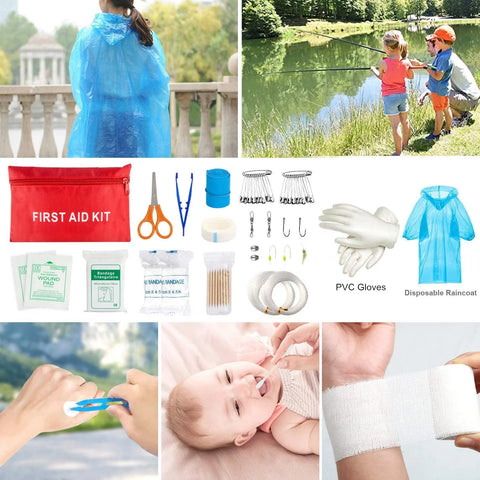 Emergency Kit – Multifunctional First Aid and Survival Bag 