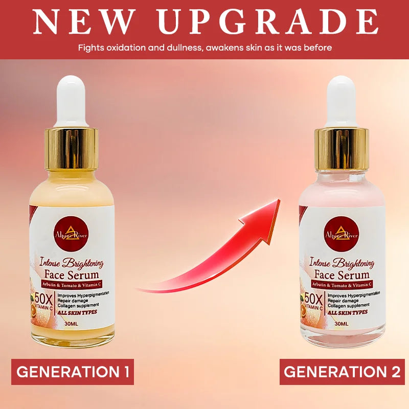 Arbutin Organic Skin Whitening Remove Dark Spot Tomato Skin Care Set