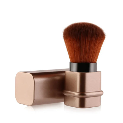 1 Piece Loose Powder Foundation Makeup Brush Mini Retractable Portable