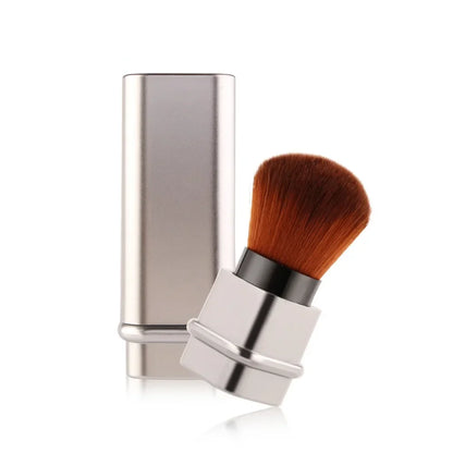 1 Piece Loose Powder Foundation Makeup Brush Mini Retractable Portable