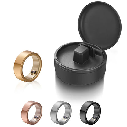 Smart Ring with Fitness Monitor Finger Digital Ring Blood Oxygen Sleep Health Tracker Oura Ring