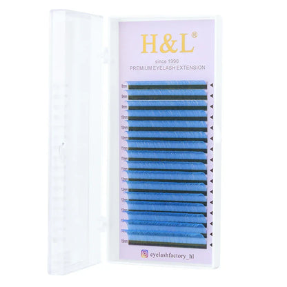 H&amp;L New C/D/CC Curl 0.07 mm Mix Length False Lashes Eyelash Individual Colored Lashes Faux Eyelash Extensions