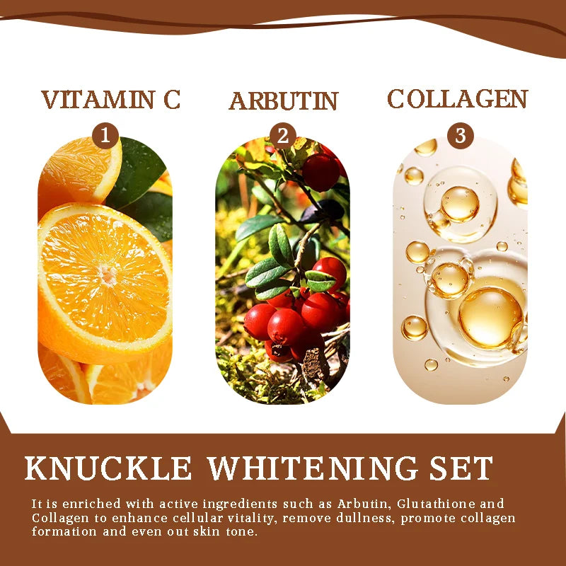 Knuckle Whitening Skin Care 5pc Set 