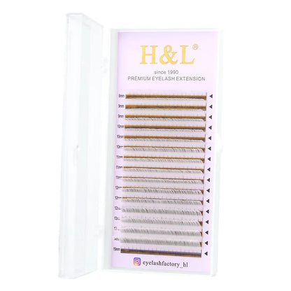 H&amp;L New C/D/CC Curl 0.07 mm Mix Length False Lashes Eyelash Individual Colored Lashes Faux Eyelash Extensions