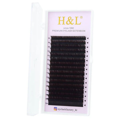 H&amp;L New C/D/CC Curl 0.07 mm Mix Length False Lashes Eyelash Individual Colored Lashes Faux Eyelash Extensions