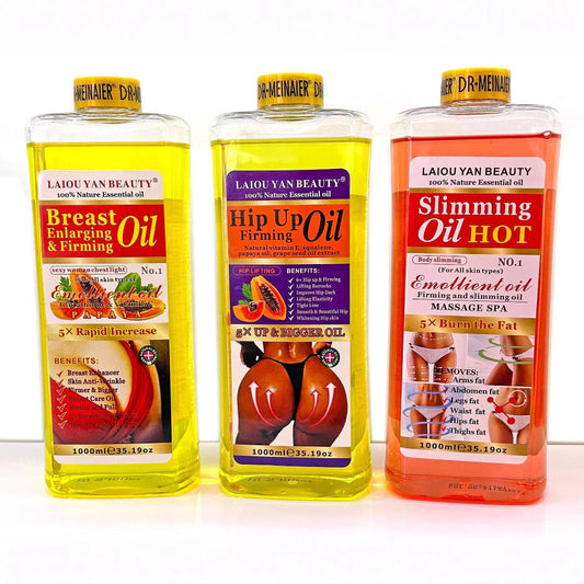 1000ml hip curve moisturizing firming breast care massage essential oil 1000ml