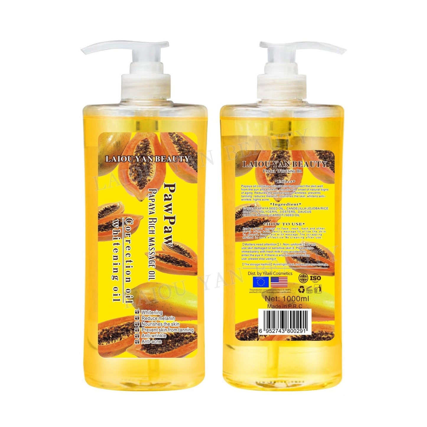 1000ml hip curve moisturizing firming breast care massage essential oil 1000ml