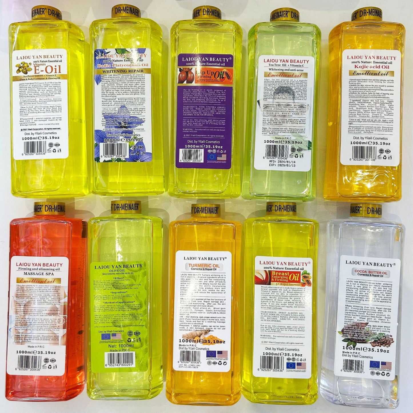 1000ml hip curve moisturizing firming breast care massage essential oil 1000ml