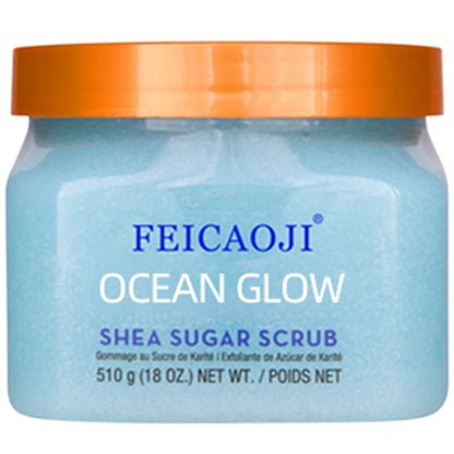 Sugar scrub skin care arbutin sugar exfoliating body scrub 610gr