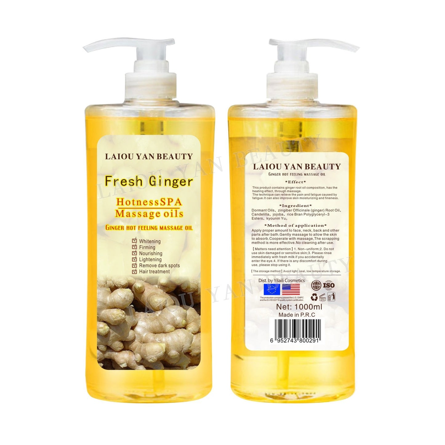 1000ml hip curve moisturizing firming breast care massage essential oil 1000ml