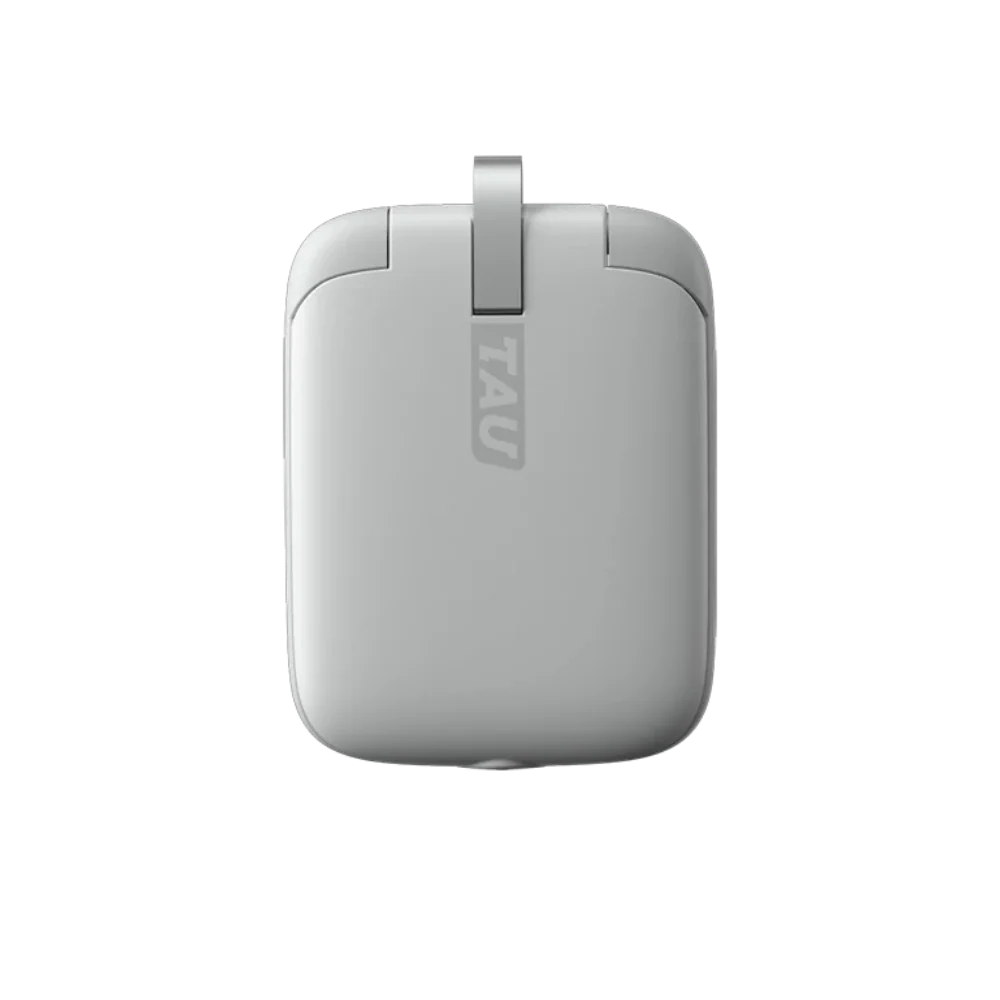 TAU powerbank, 1400mAh, C/Lightning/Micro USB, vit(ny)