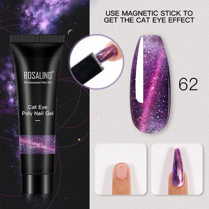 15 ml Poly Nail Gel cured with UV/LED lamp